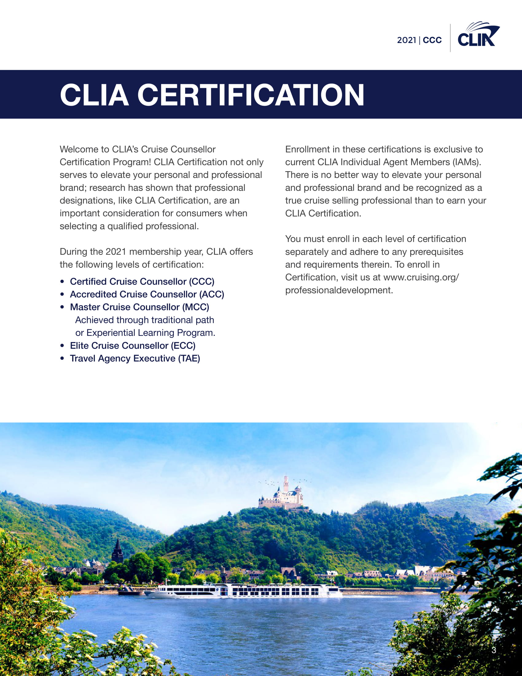 2021 Certified Cruise Counsellor Program - CLIACCCLogbook2021 1212020-03