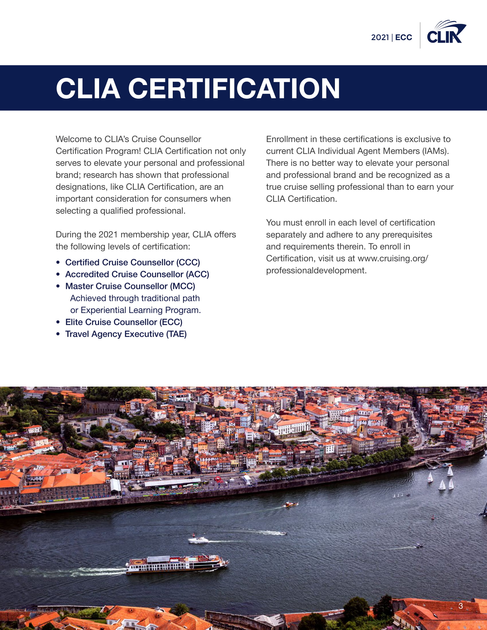 2021 Elite Cruise Counsellor Program - cliaecclogbook2021-1212020-03